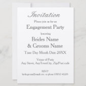 Invitation Scottish Thistle, Celtic Engagement Party (Dos)