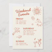 Invitation Scottsdale Avant La Bachelorette Du Voile (Dos)