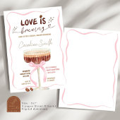Invitation ScribbleEspresso Martini Coquette L'amour est en t