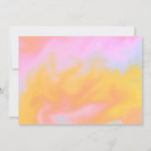 Invitation Script Abstrait super Enregistrer l'invitation de  (Dos)