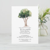 Invitation Script annuel de réunion familiale de l'arbre géné (Debout devant)