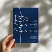 Invitation Script Cinquante ans