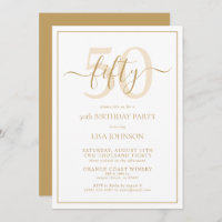 Script classique officiel 50e anniversaire de l'or