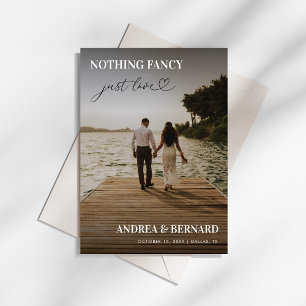 Invitation Script Coeur moderne Rien De fantaisie Juste Amour