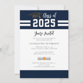 Invitation Script de la fête de graduation 2025 (Devant)