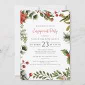 Invitation Script de la fête de Noël (Devant)