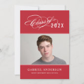 Invitation Script de la fête de remise des diplômes de la pro (Devant)