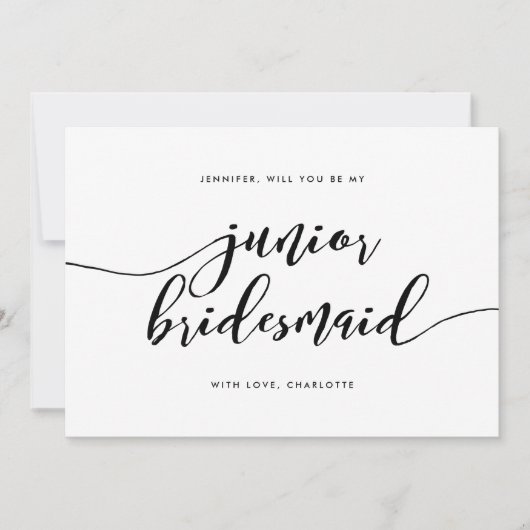 Invitation Script De Relax Seras-Tu Ma Jeune Épouse (Devant)