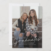 Invitation Script Diplômés Multiples Remise des Diplômes (Devant)