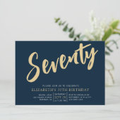 Invitation Script d'or de la Marine Soixante-dix-septième ann (Debout devant)