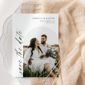 Invitation Script élégant moderne Enregistrer la date Invitat