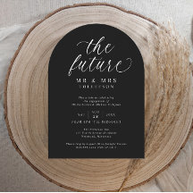 Script Élégant Noir et Blanc pour une Soirée de Fi