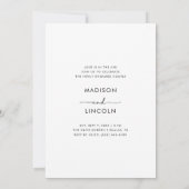 Invitation Script Elle A Dit Oui Engagement Party Beach Photo (Dos)