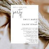 Invitation Script Happily Ever After Party Wedding Reception