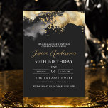 Invitation Script minimaliste noir et or 30e anniversaire<br><div class="desc">Célébrez 30 ans de style avec un script minimaliste Invitation d'anniversaire noir et or! Avec des accents noirs et or élégants, une typographie de script élégante et un design épuré et moderne, cette invitation donne le ton d'une célébration sophistiquée. Parfait pour tous les lieux, des salons chic aux réunions intimes,...</div>
