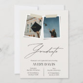 Invitation - Script moderne (Devant)