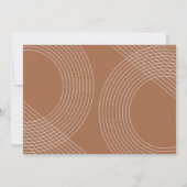 Invitation Script moderne 2024 Arc concentré photo (Dos)