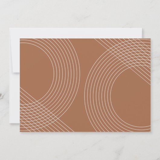 Invitation Script moderne 2024 Arc concentré photo (Dos)