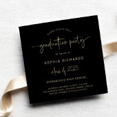 Invitation Script moderne | Classe de 2025 Graduation Party