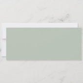 Invitation Script moderne Custom Logo Certificat cadeau Logo (Dos)