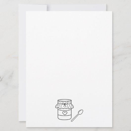 Invitation Script Moderne Devinez Le Baby shower Baby Food Ga (Dos)