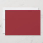 INVITATION SCRIPT MODERNE SIMPLE | RÉPÉTITION DÎNER INVITATIO (Dos)