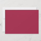 INVITATION SCRIPT MODERNE SIMPLE | RÉPÉTITION DÎNER INVITATIO (Dos)