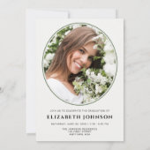 Invitation Script Photo Graduation Party  (Dos)