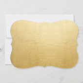 Invitation Script Quinceanera rose et or (Dos)