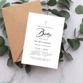 Invitation Script Simple Espagnol Invitacion Para Bautizo