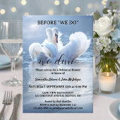Invitation Script Swan Lake Wedding Rehearsal Dinner