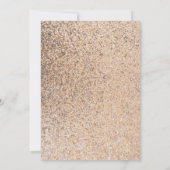 Invitation Script tendance Lycée secondaire de deuxième cycle (Dos)