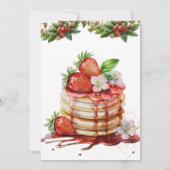 Invitation Script Watercolor Berry sweet Baby shower (Dos)