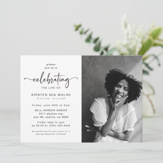 Invitation Scripts photo Célébration du monument funéraire de (Debout devant)