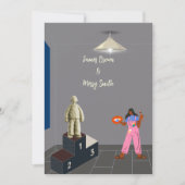 Invitation Sculpté par Love mariage (Devant)