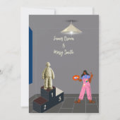 Invitation Sculpté par Love mariage (Devant)