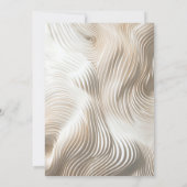 Invitation Sculpted ivory twig wedding (Dos)