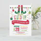 Invitation Se lasser de l'invitation de Noël - WH (Debout devant)