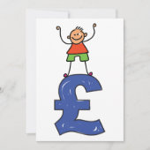 Invitation Se Tenant Sur L'Invitation Monétaire De La Livre (Devant)