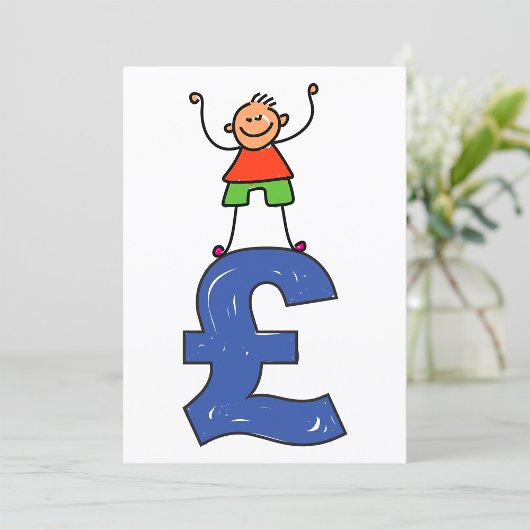 Invitation Se Tenant Sur L'Invitation Monétaire De La Livre