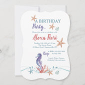 Invitation Sea Life (Devant)