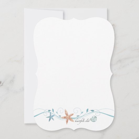 Invitation Sea Life (Dos)