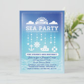 Invitation Sea Party (Debout devant)