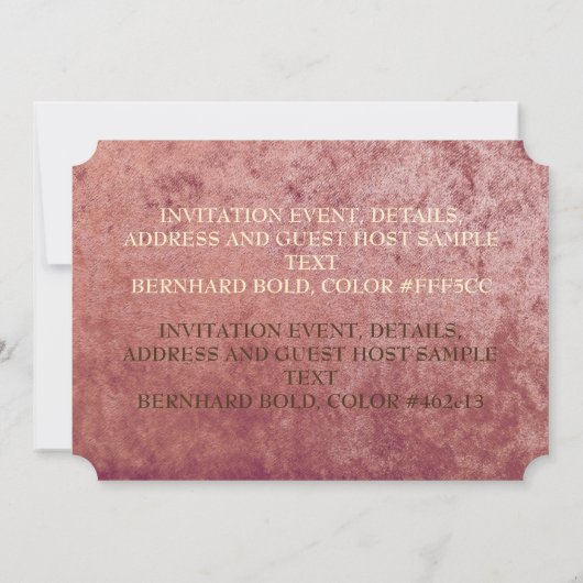 Invitation Sea Shell - Ocean Beach Shells (Dos)