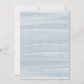 Invitation Sea Wreath | Rustic Beach Mariage (Dos)