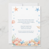 Invitation Sea You Soon Coastal Ocean Baby Shower (Dos)