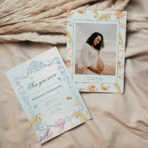 Sea You Soon Rococo Photo Baby Shower
