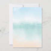 Invitation Seafood Boil Couples Fiançailles Crab Party (Dos)