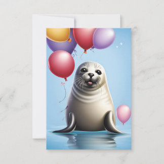 Invitation Sealed with Birthday Joy : Modèle d'invitation