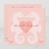 Invitation SeaLove (Devant / Derrière)